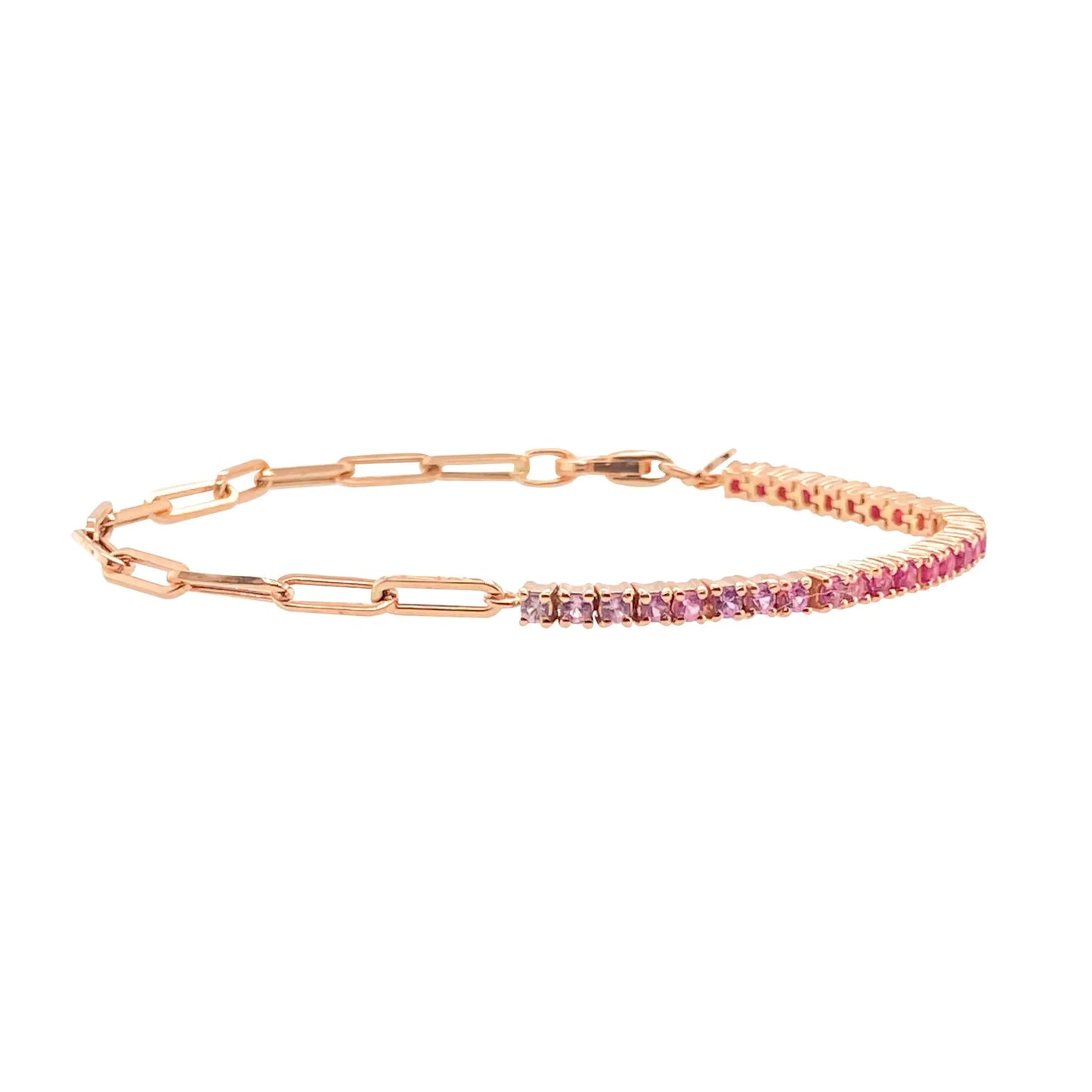 S925 Diamond Tennis Chain Bracelet for Women