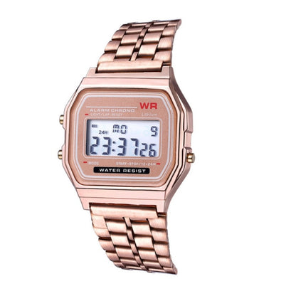 Square LED Digital Watch