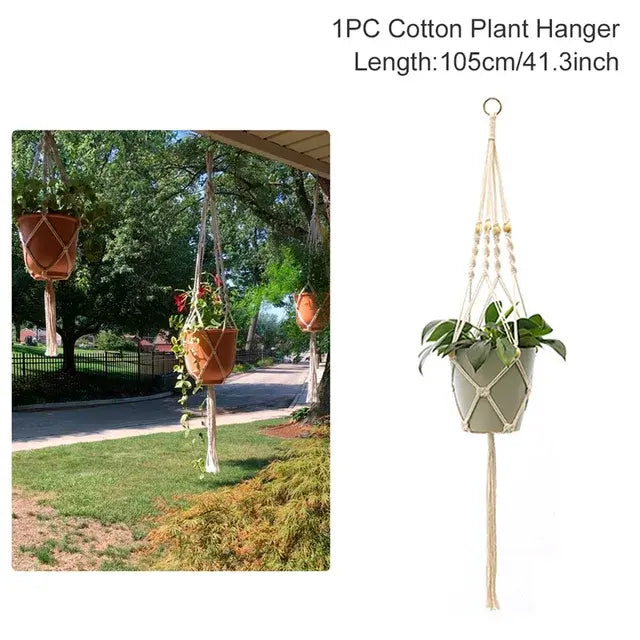 Hanging Plant Handmade Macrame Plant Hanger