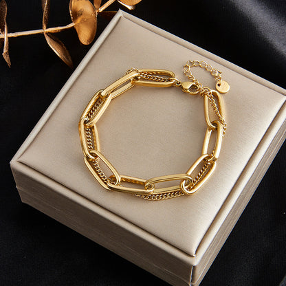 Gold Bangle Bracelet